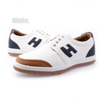 [GIRLS GOOB] Henny Men's Casual Comfort Sneakers, Classic Fashion Shoes, Synthetic Leather, Indoor Golf Shoes - Made in KOREA